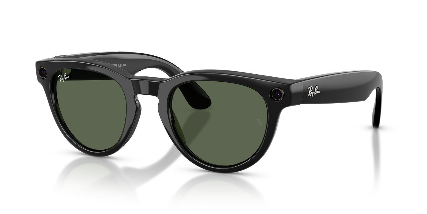 Ray-Ban Meta Gen 2 Low Bridge Fit Headliner Smart Glasses - Phantos Injected Frame