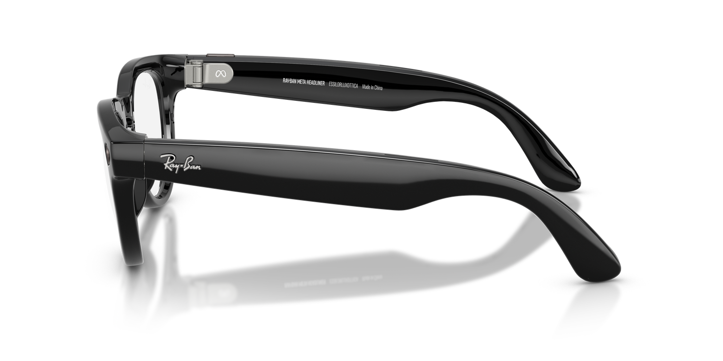 Ray-Ban Meta Gen 2 Low Bridge Fit Headliner Transitions Smart Glasses - Transitions Lenses