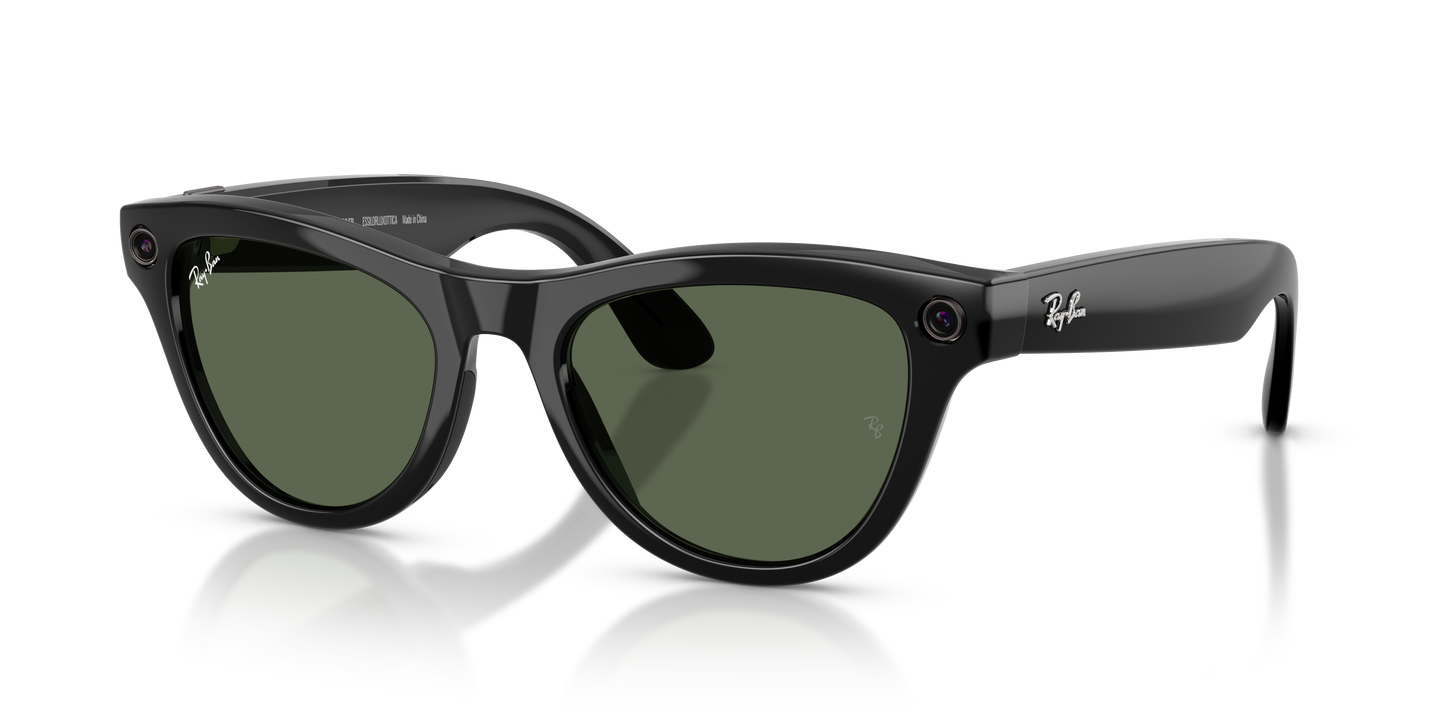 Ray-Ban Meta Gen 2 Skyler Smart Glasses - Cat-Eye Injected Frame