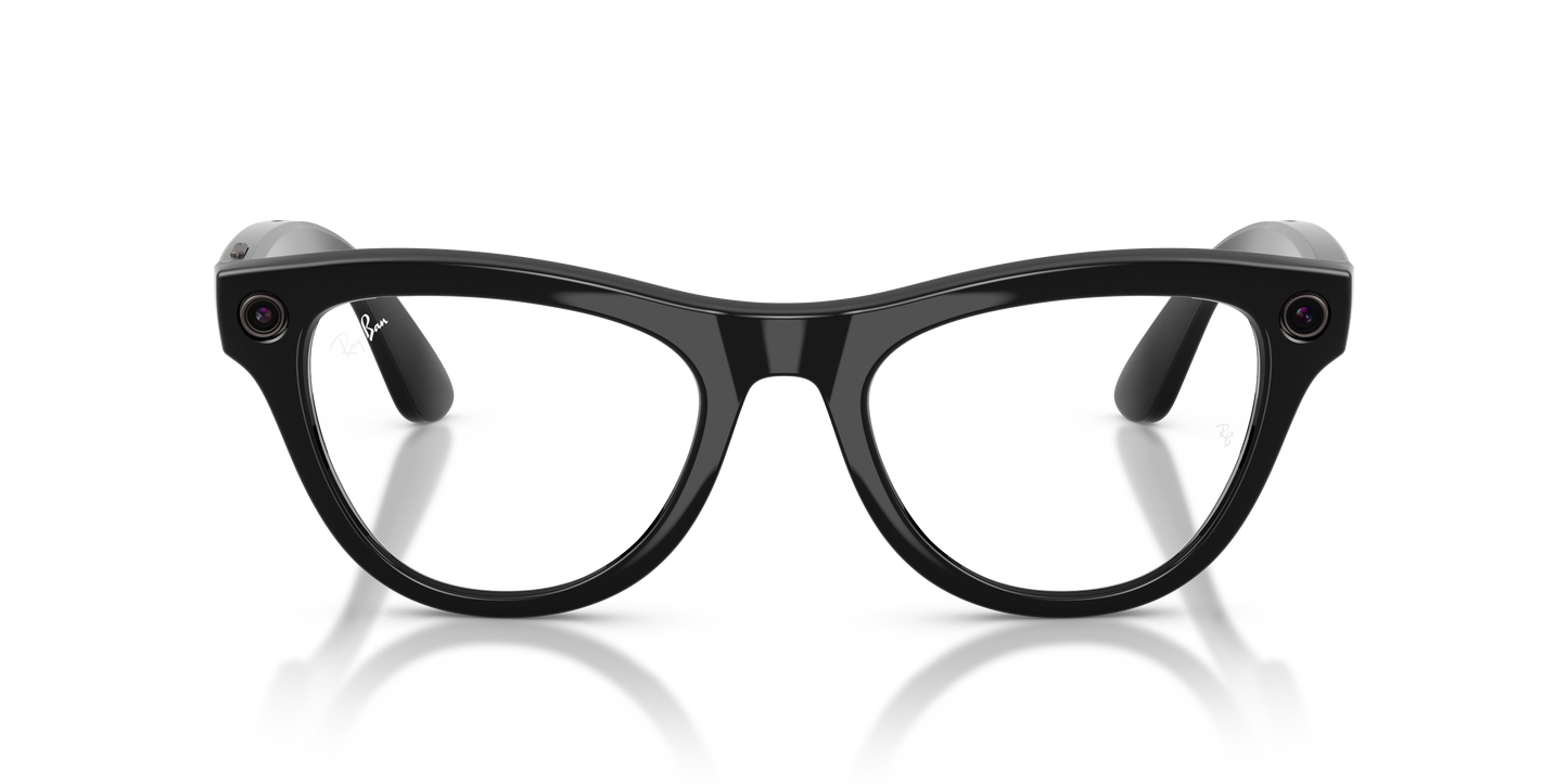 Ray-Ban Meta Gen 2 Skyler Smart Glasses - Cat-Eye Injected Frame