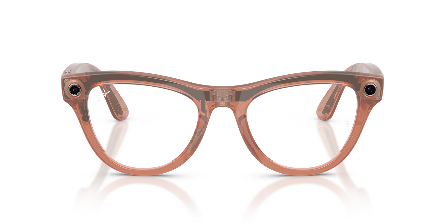Ray-Ban Meta Gen 2 Skyler Smart Glasses - Cat-Eye Injected Frame