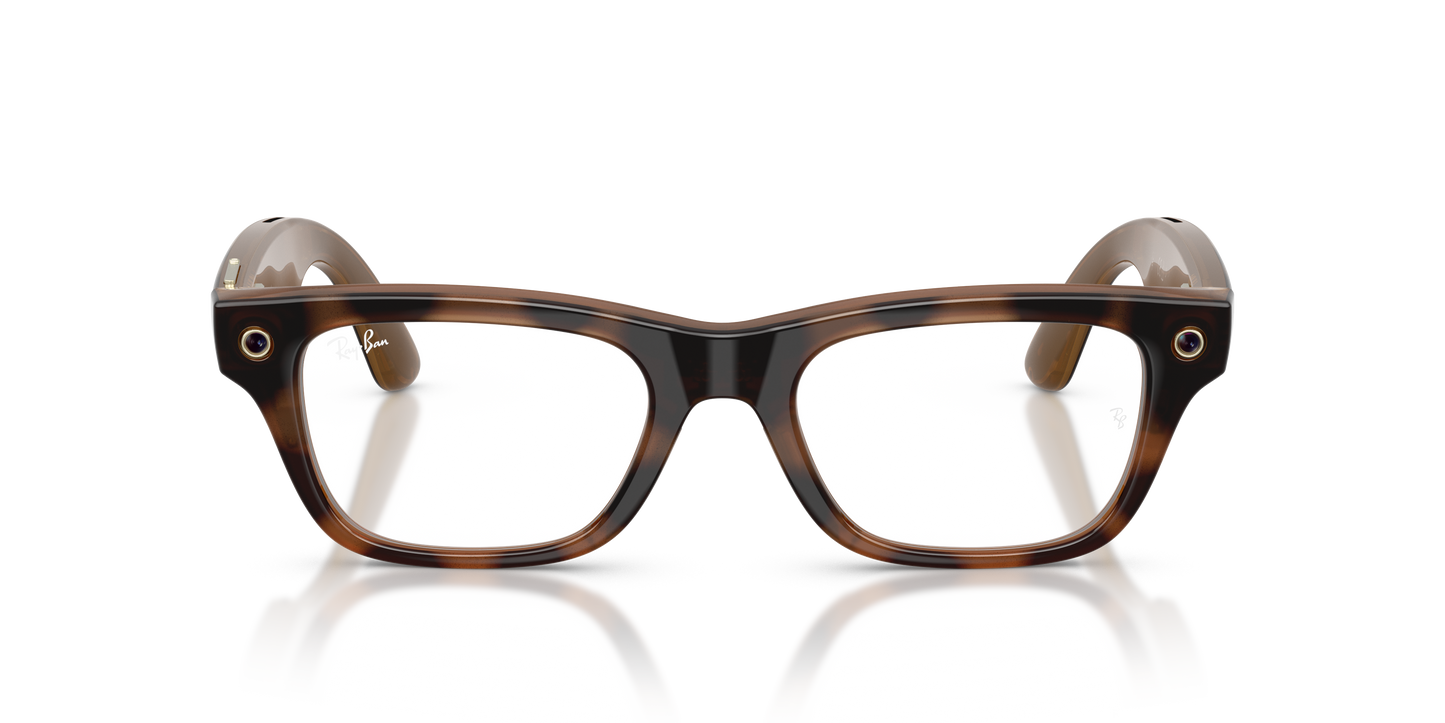 Ray-Ban Meta Gen 2 Ray-Ban (Gen 2) Blayzer Smart Glasses - Rectangle Injected Frame