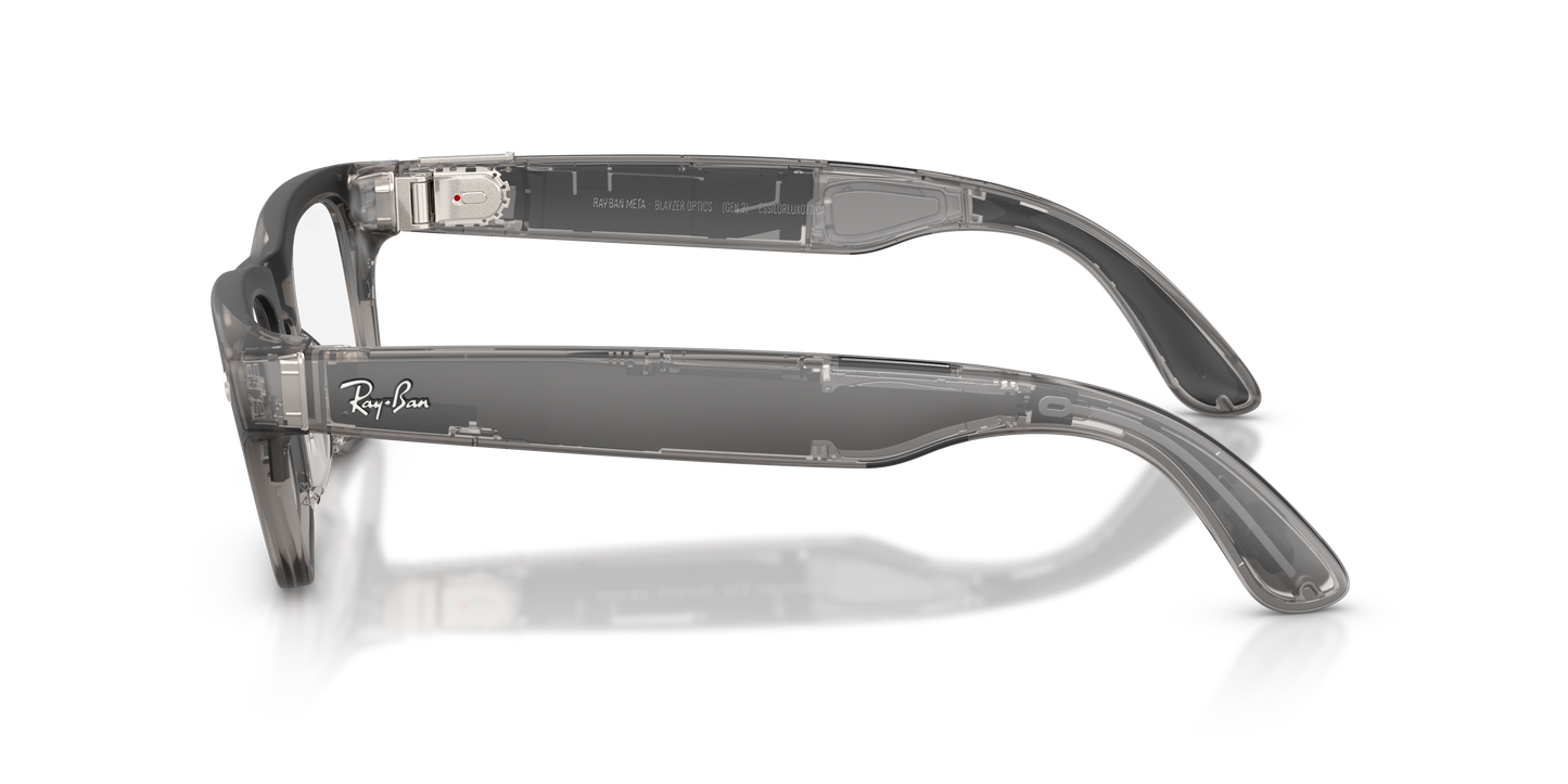 Ray-Ban Meta Gen 2 Blayzer Smart Glasses - Rectangle Injected Frame