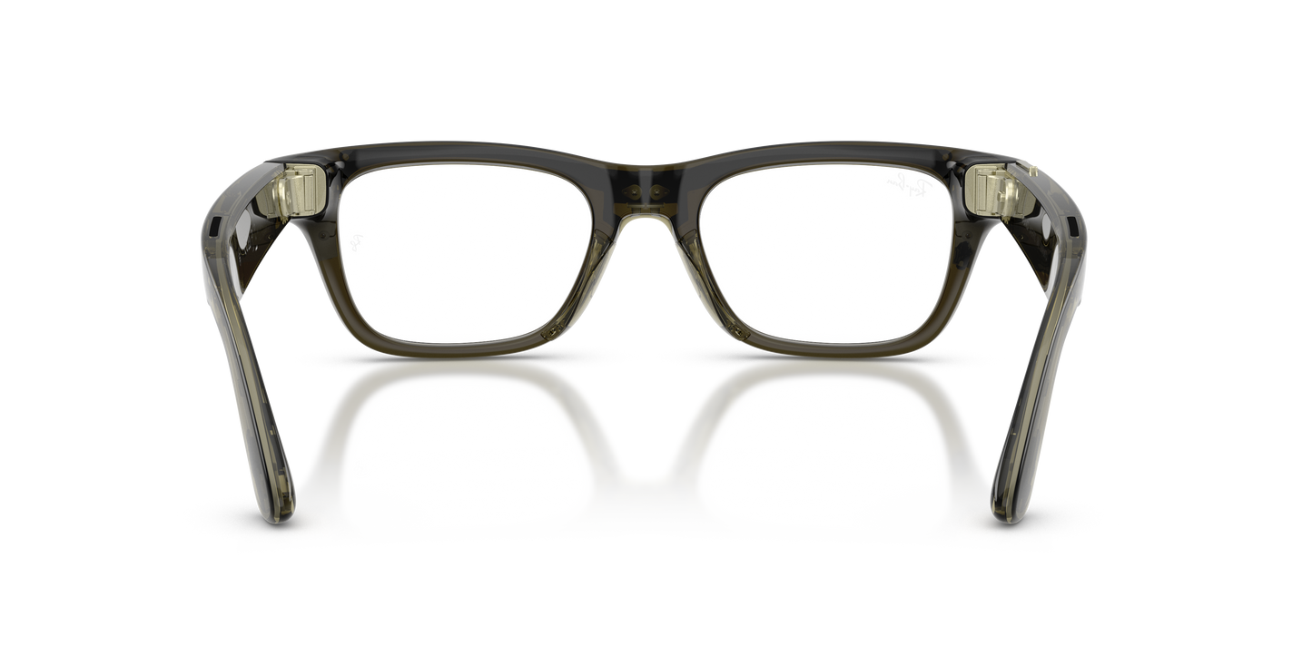 Ray-Ban Meta Gen 2 Blayzer Smart Glasses - Rectangle Injected Frame