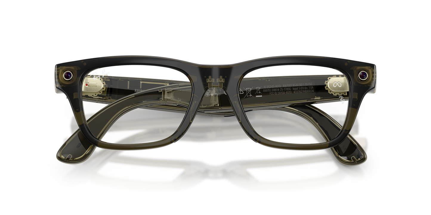 Ray-Ban Meta Gen 2 Blayzer Smart Glasses - Rectangle Injected Frame