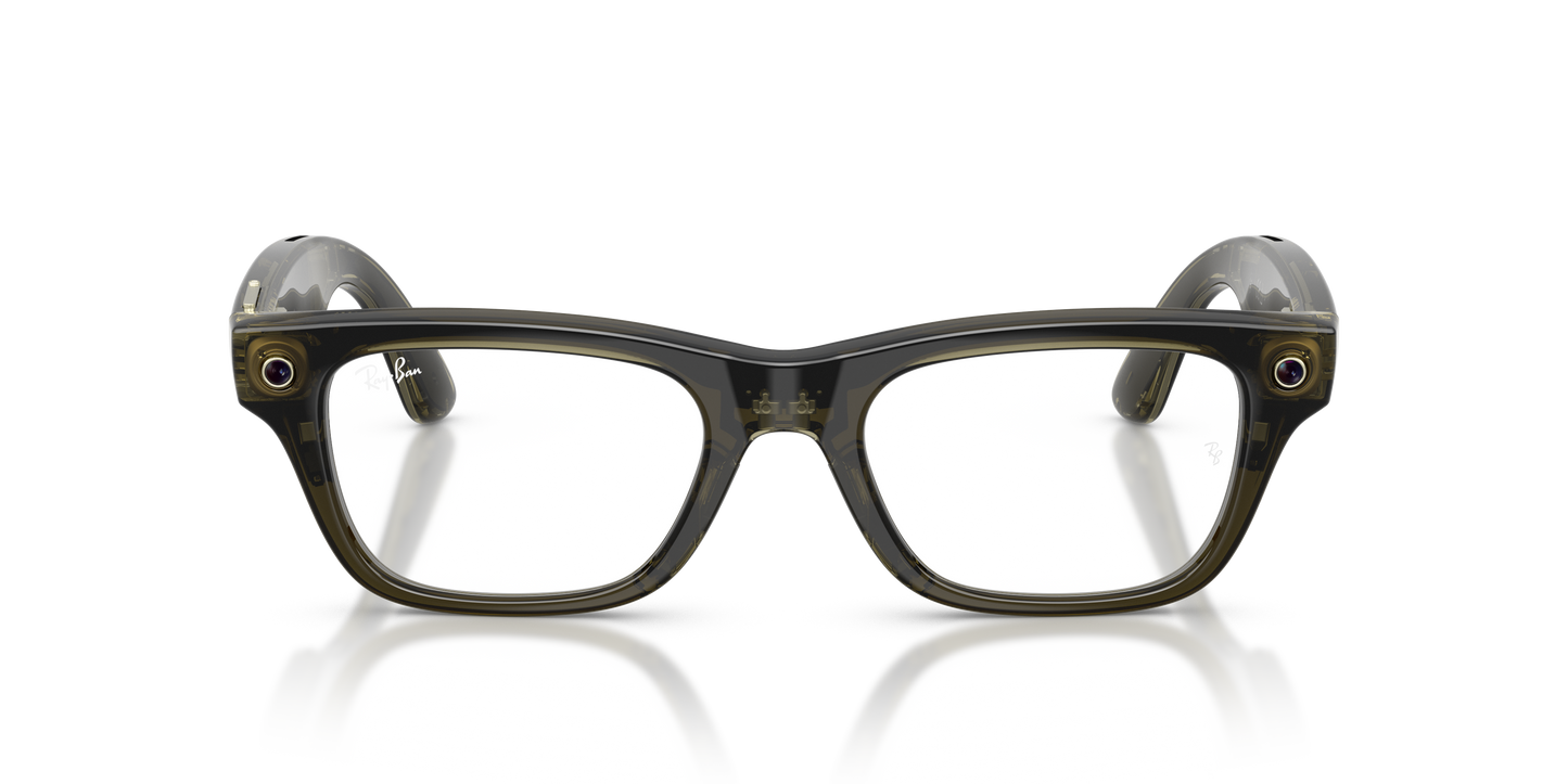 Ray-Ban Meta Gen 2 Blayzer Smart Glasses - Rectangle Injected Frame