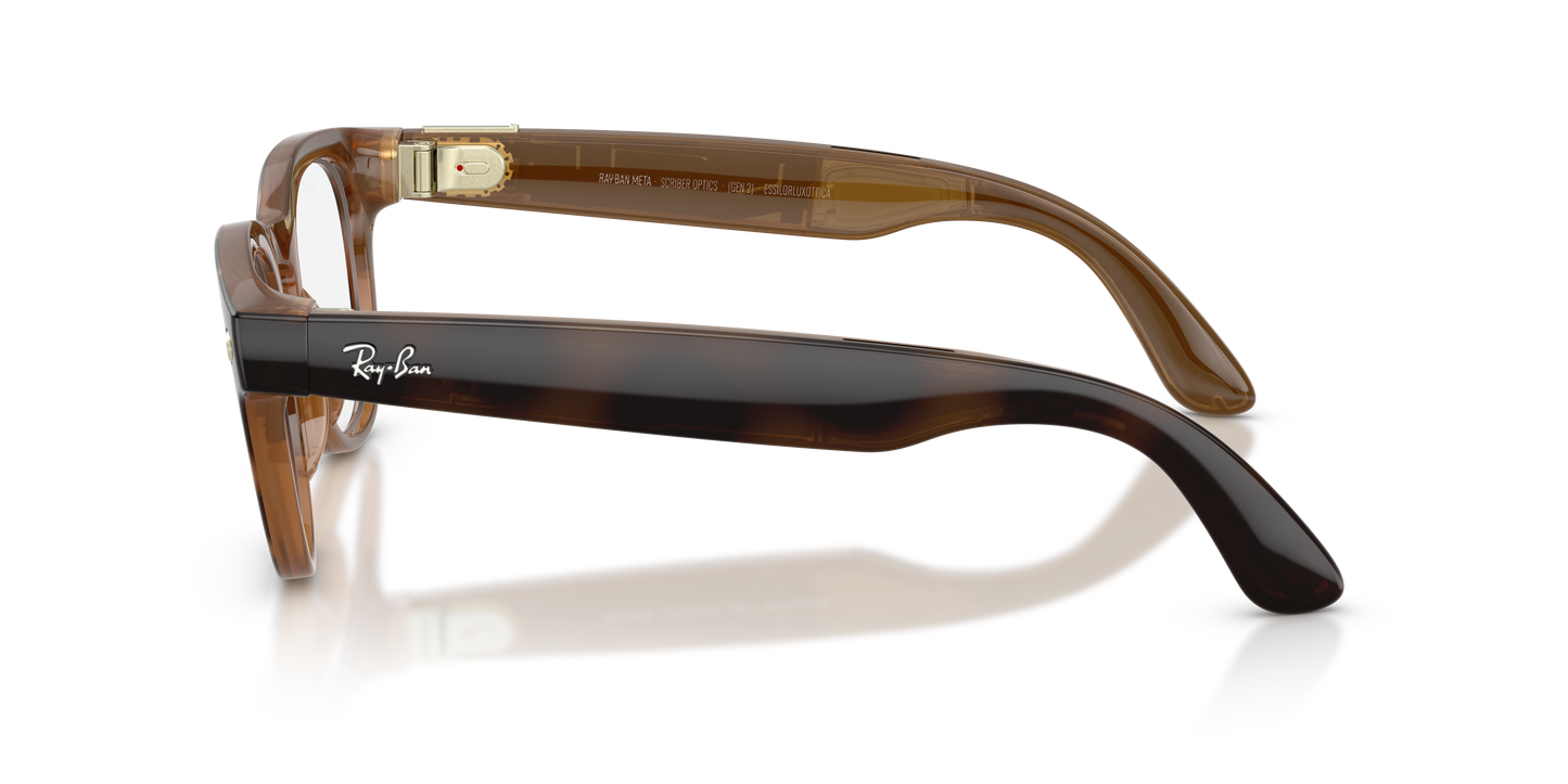 Ray-Ban Meta Gen 2 Ray-Ban (Gen 2) Scriber Smart Glasses - Phantos Injected Frame