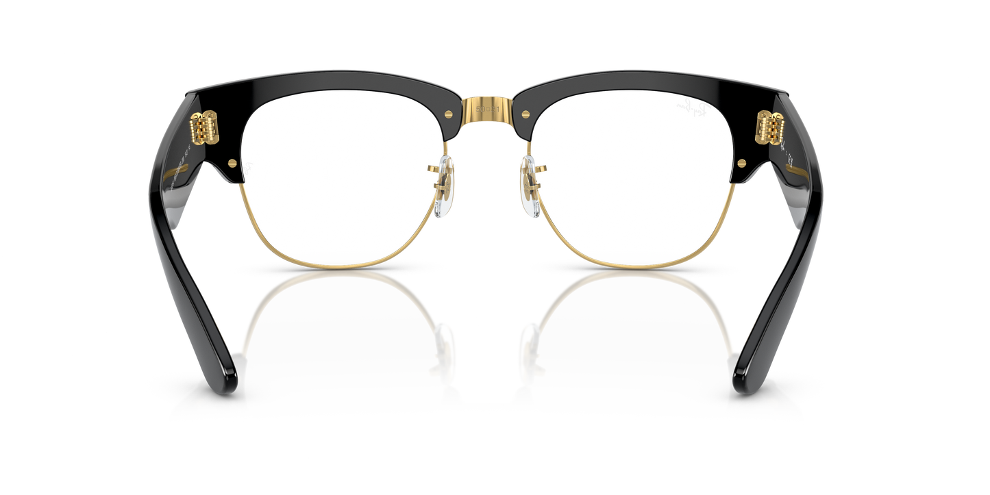 Ray-Ban RB0316V Mega Clubmaster Eyeglasses - Square Injected Frame