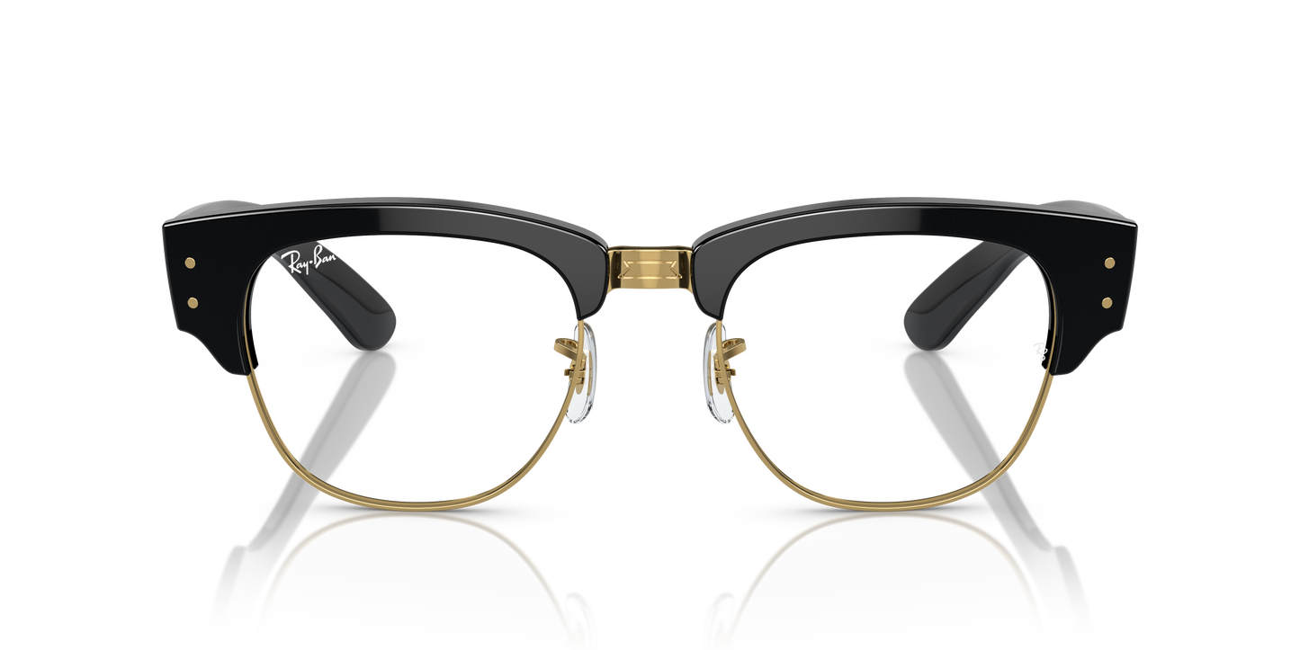 Ray-Ban RB0316V Mega Clubmaster Eyeglasses - Square Injected Frame