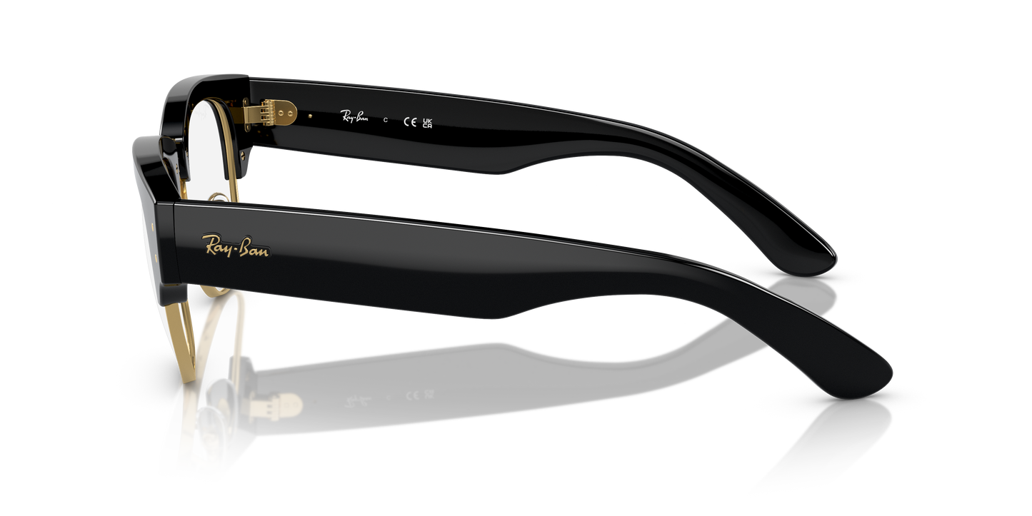 Ray-Ban RB0316V Mega Clubmaster Eyeglasses - Square Injected Frame