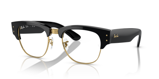 Ray-Ban RB0316V Mega Clubmaster Eyeglasses - Square Injected Frame