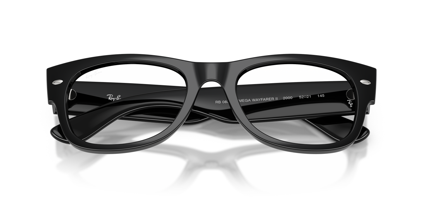 Ray-Ban RB0832V Mega Wayfarer II Eyeglasses - Square Injected Frame