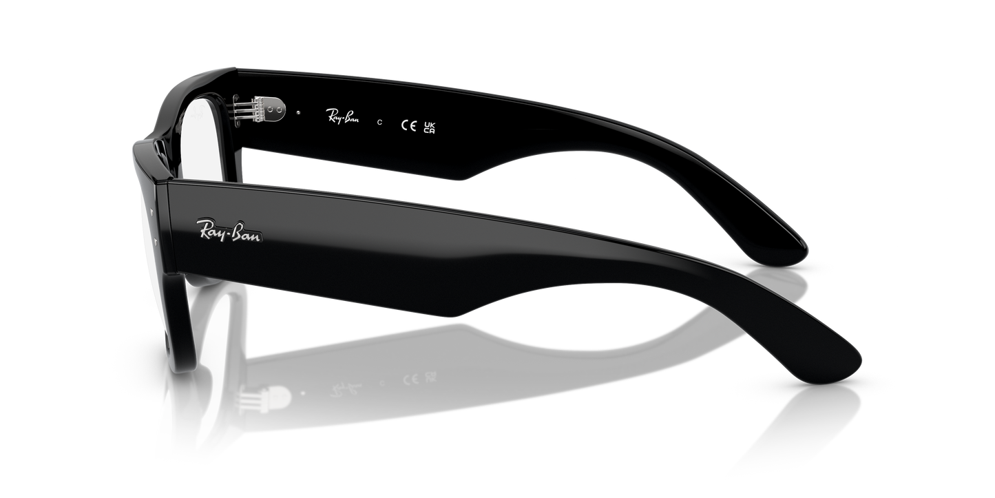 Ray-Ban RB0840V Mega Wayfarer Eyeglasses - Square Injected Frame