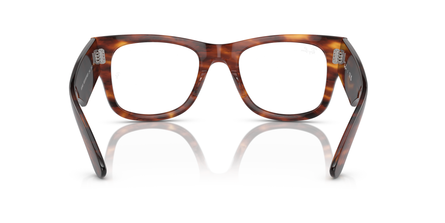 Ray-Ban RB0840V Mega Wayfarer Eyeglasses - Square Injected Frame