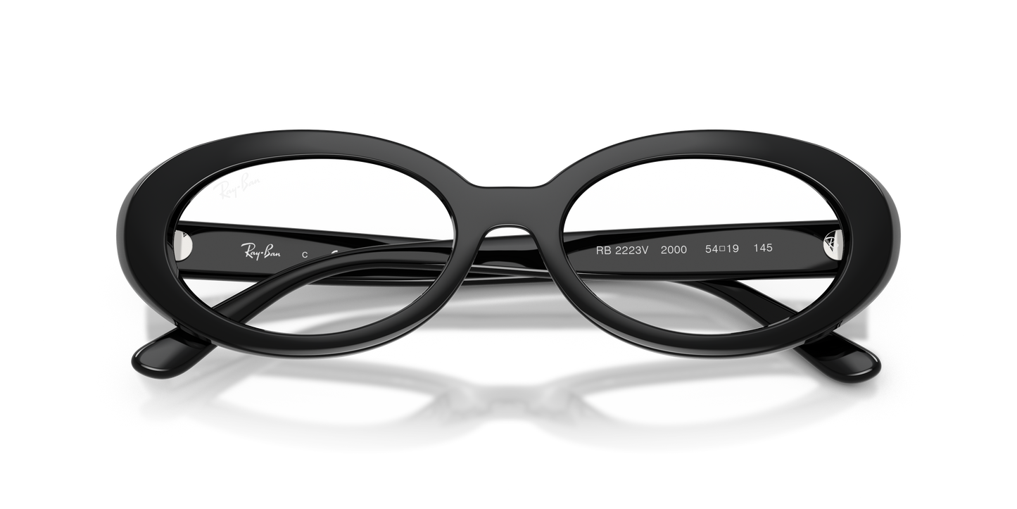 Ray-Ban RB2223V Eyeglasses - Oval Injected Frame