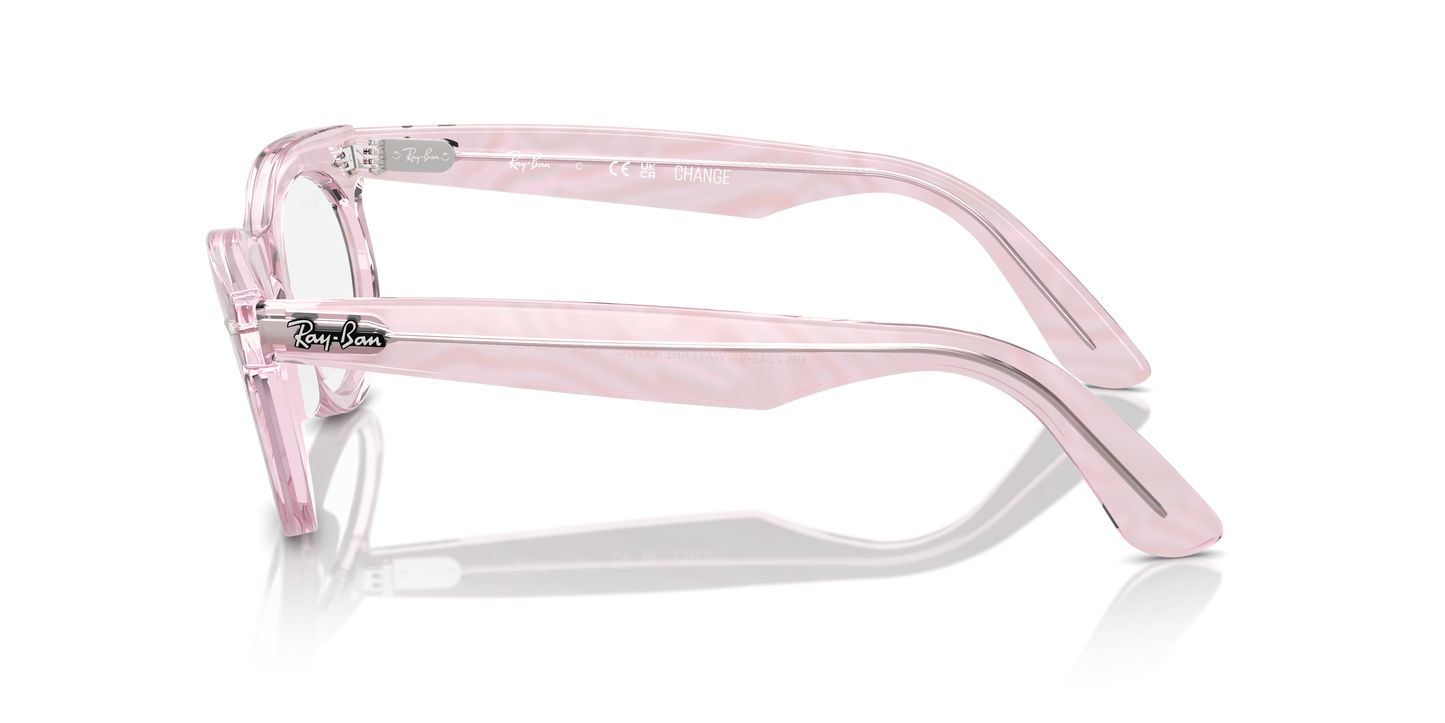 Ray-Ban RB2242V Wayfarer Oval Change Eyeglasses - Injected Frame