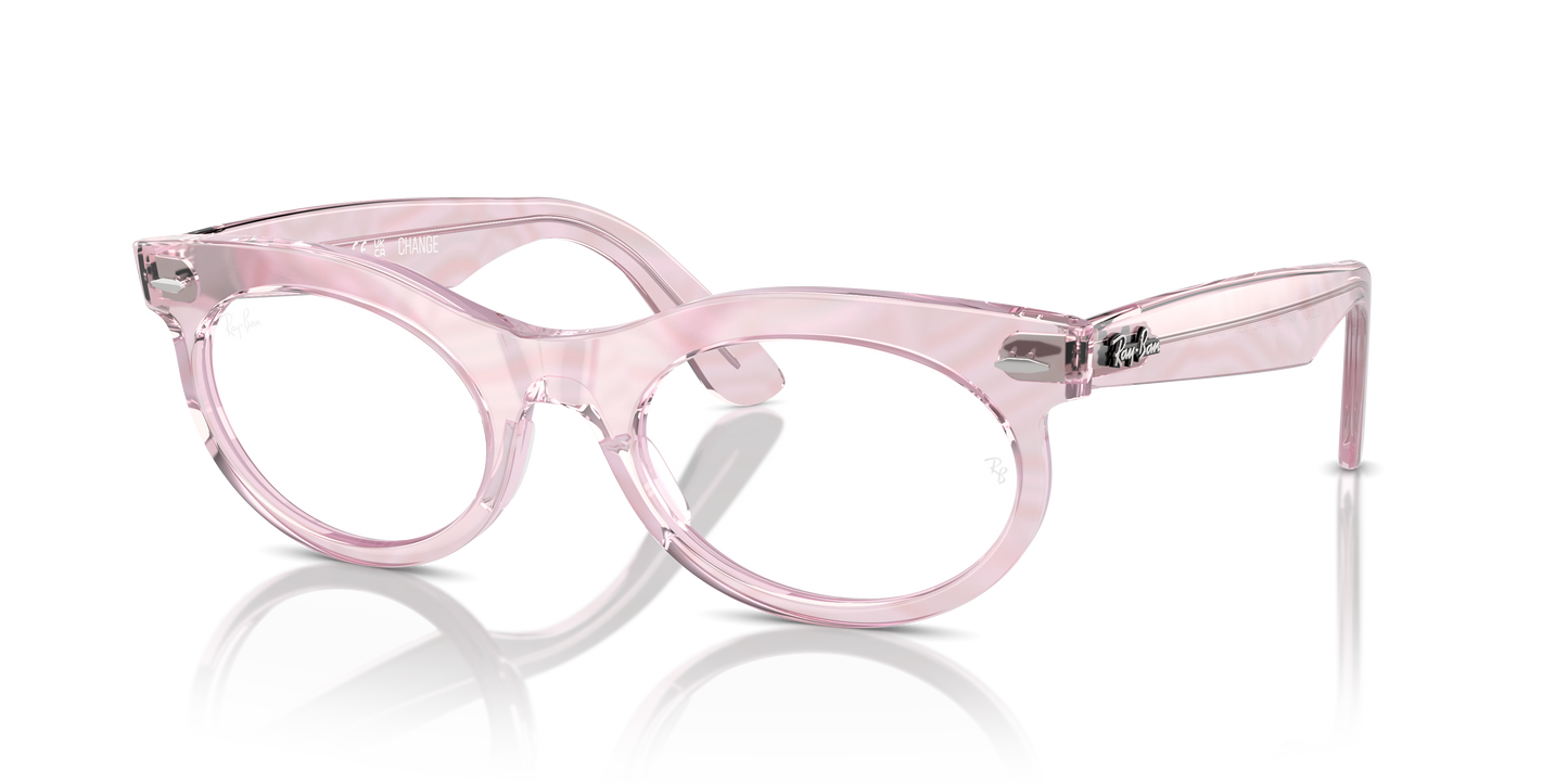 Ray-Ban RB2242V Wayfarer Oval Change Eyeglasses - Injected Frame