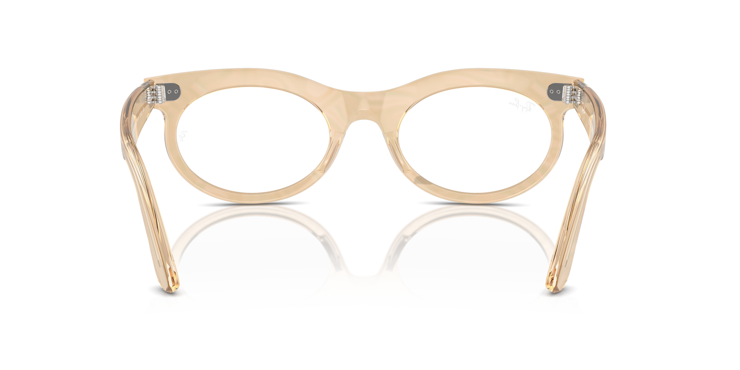 Ray-Ban RB2242V Wayfarer Oval Change Eyeglasses - Injected Frame