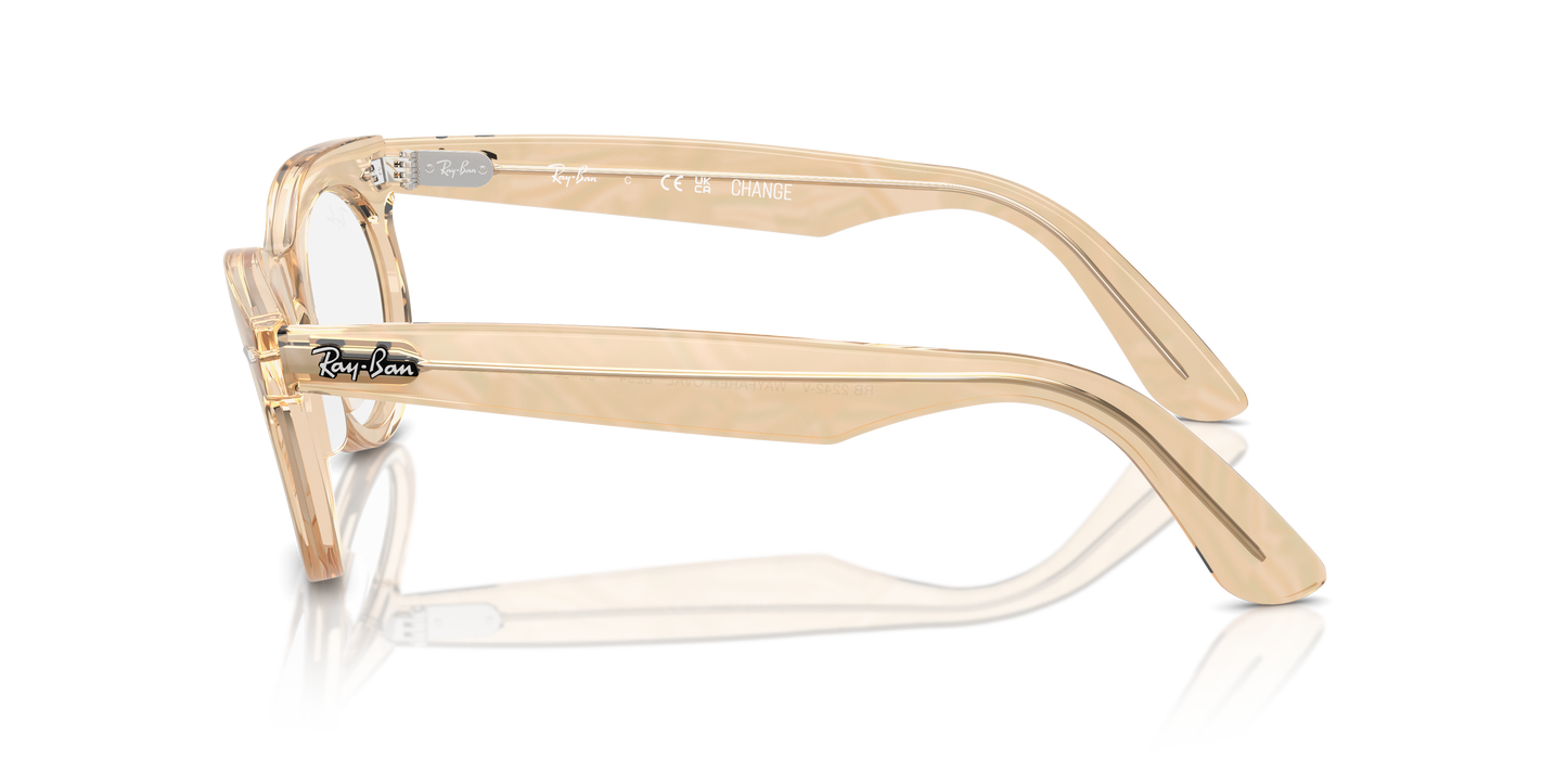 Ray-Ban RB2242V Wayfarer Oval Change Eyeglasses - Injected Frame
