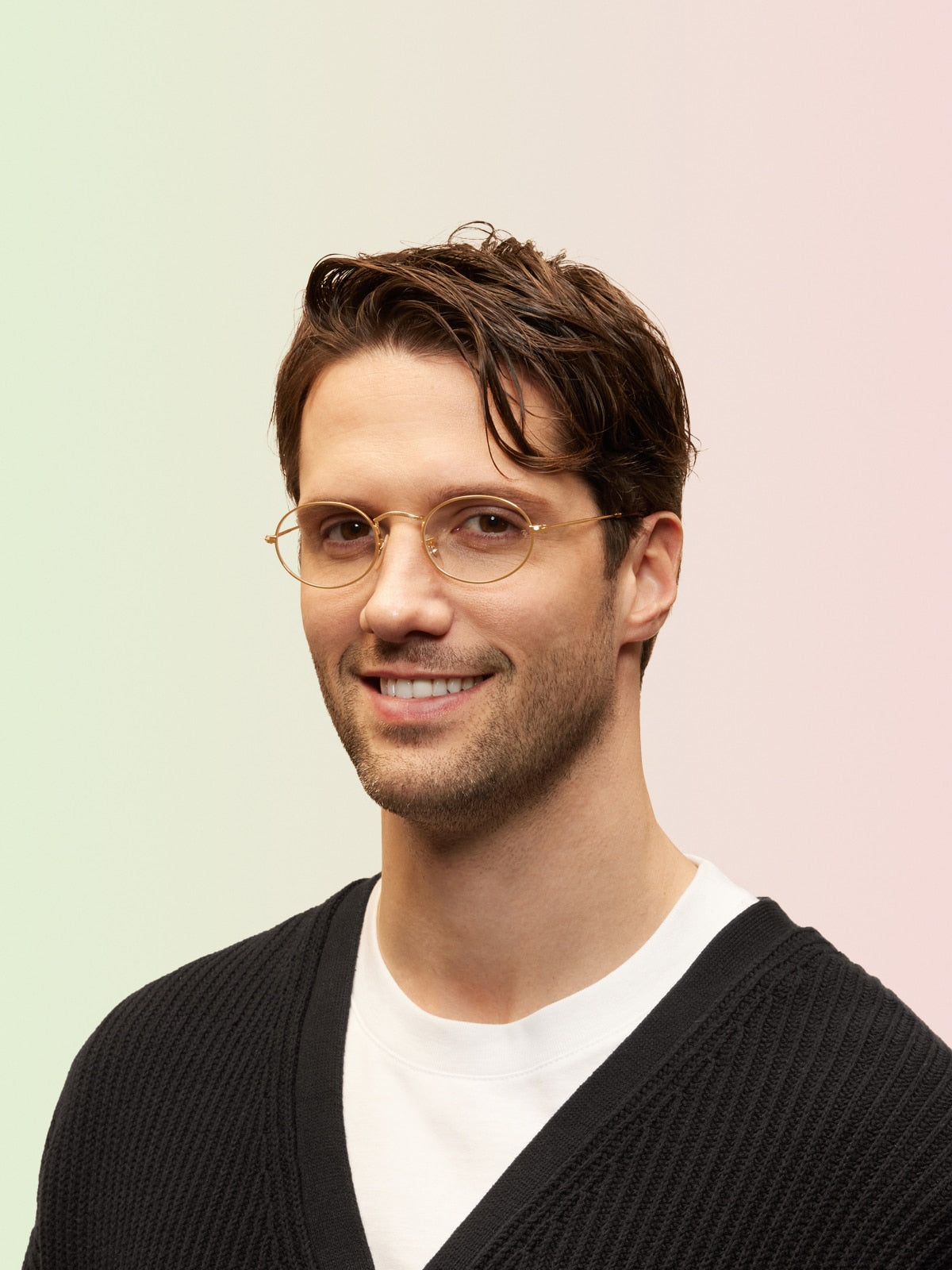 Ray-Ban RB3547V Oval Eyeglasses - Metal Frame