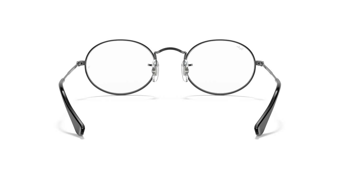 Ray-Ban RB3547V Oval Eyeglasses - Metal Frame
