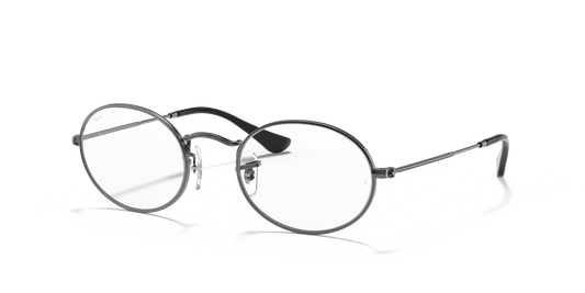 Ray-Ban RB3547V Oval Eyeglasses - Metal Frame