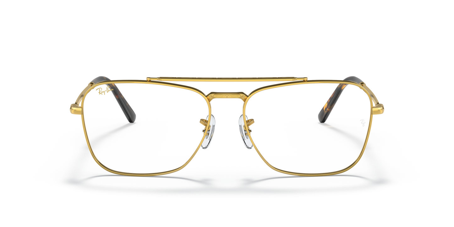 Ray-Ban RB3636V New Caravan Eyeglasses - Square Metal Frame