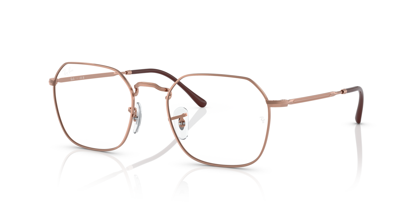 Ray-Ban RB3694V Jim Eyeglasses - Geometric Metal Frame