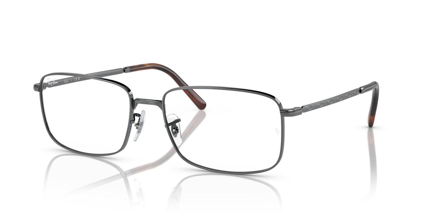 Ray-Ban RB3717V RB3717 Eyeglasses - Rectangle Metal Frame