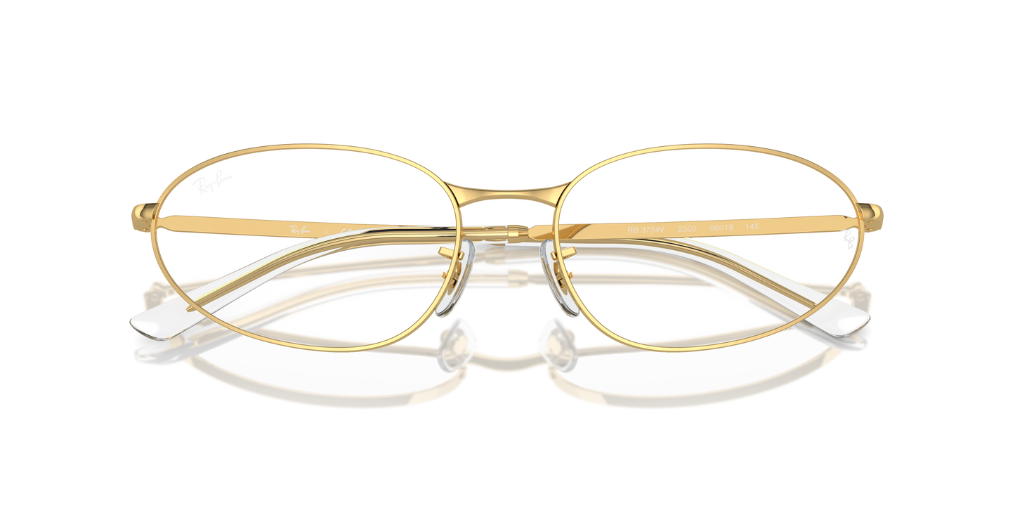 Ray-Ban RB3734V Eyeglasses - Geometric Metal Frame
