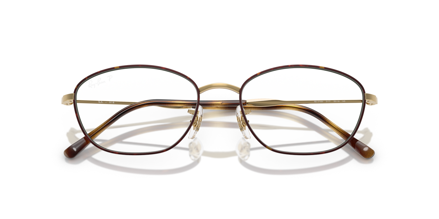 Ray-Ban RB3749V Eyeglasses - Geometric Metal Frame