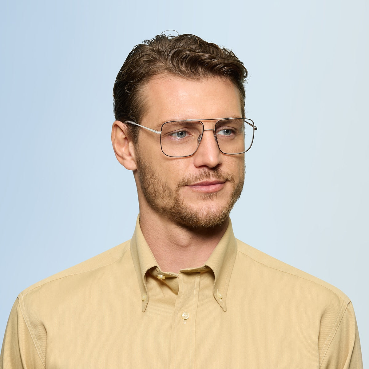 Ray-Ban RB3758V Ari Eyeglasses - Square Metal Frame