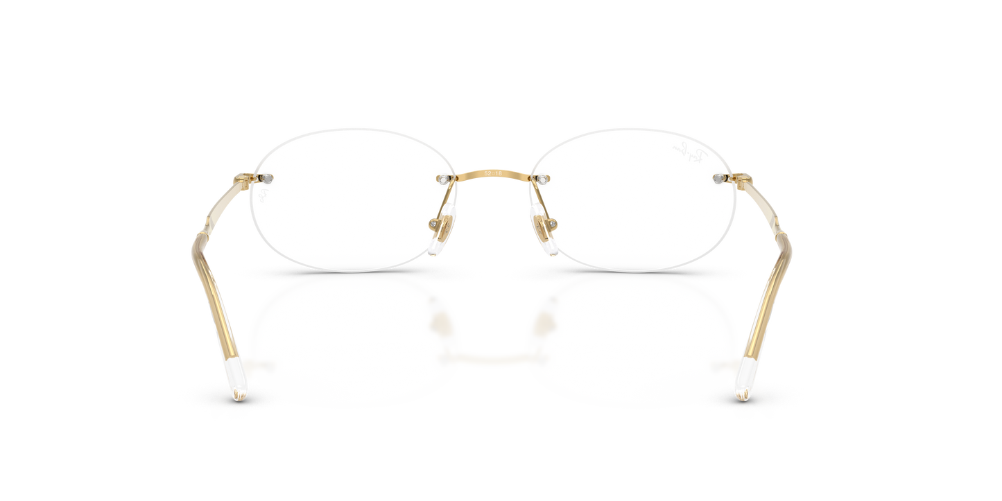Ray-Ban RB3767V Eyeglasses - Oval Metal Frame
