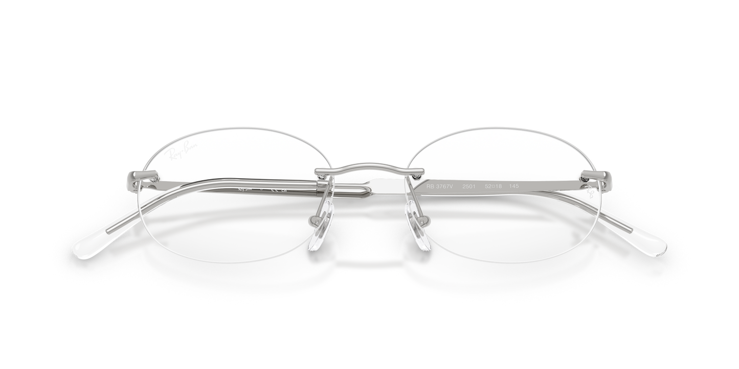 Ray-Ban RB3767V Eyeglasses - Oval Metal Frame
