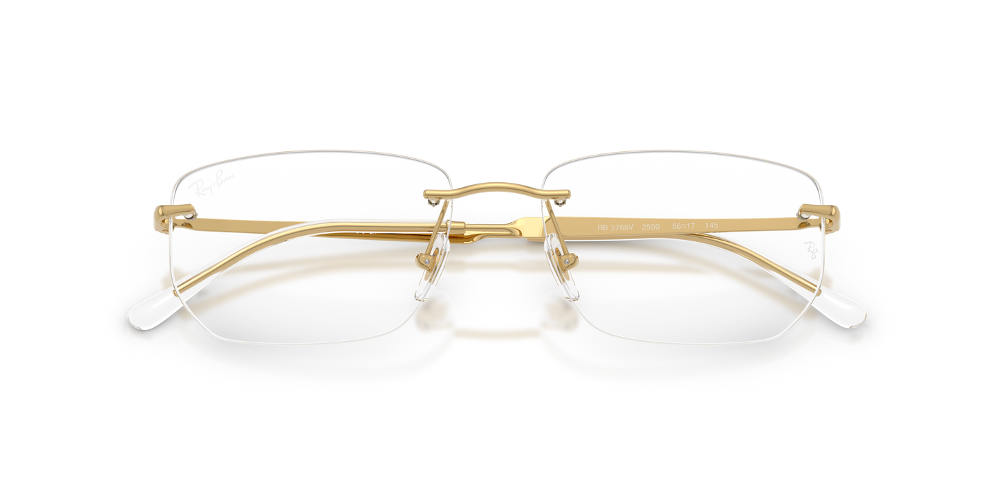 Ray-Ban RB3768V Eyeglasses - Geometric Metal Frame
