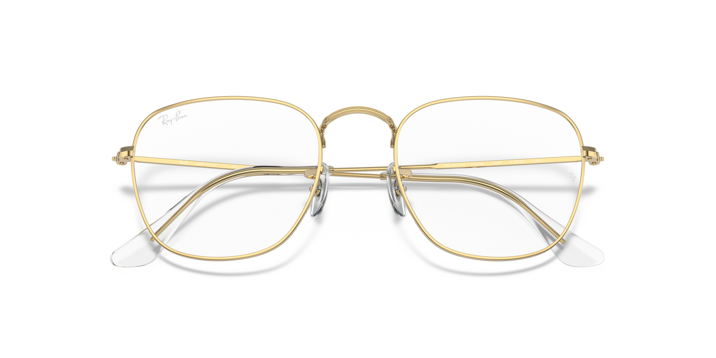 Ray-Ban RB3857V Frank Eyeglasses - Square Metal Frame