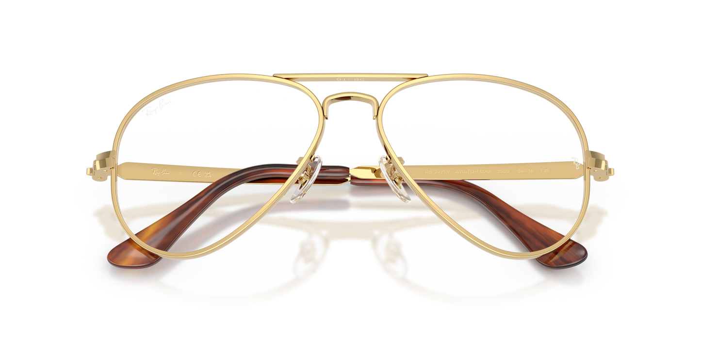 Ray-Ban RB3925V Aviator Max Eyeglasses - Metal Frame