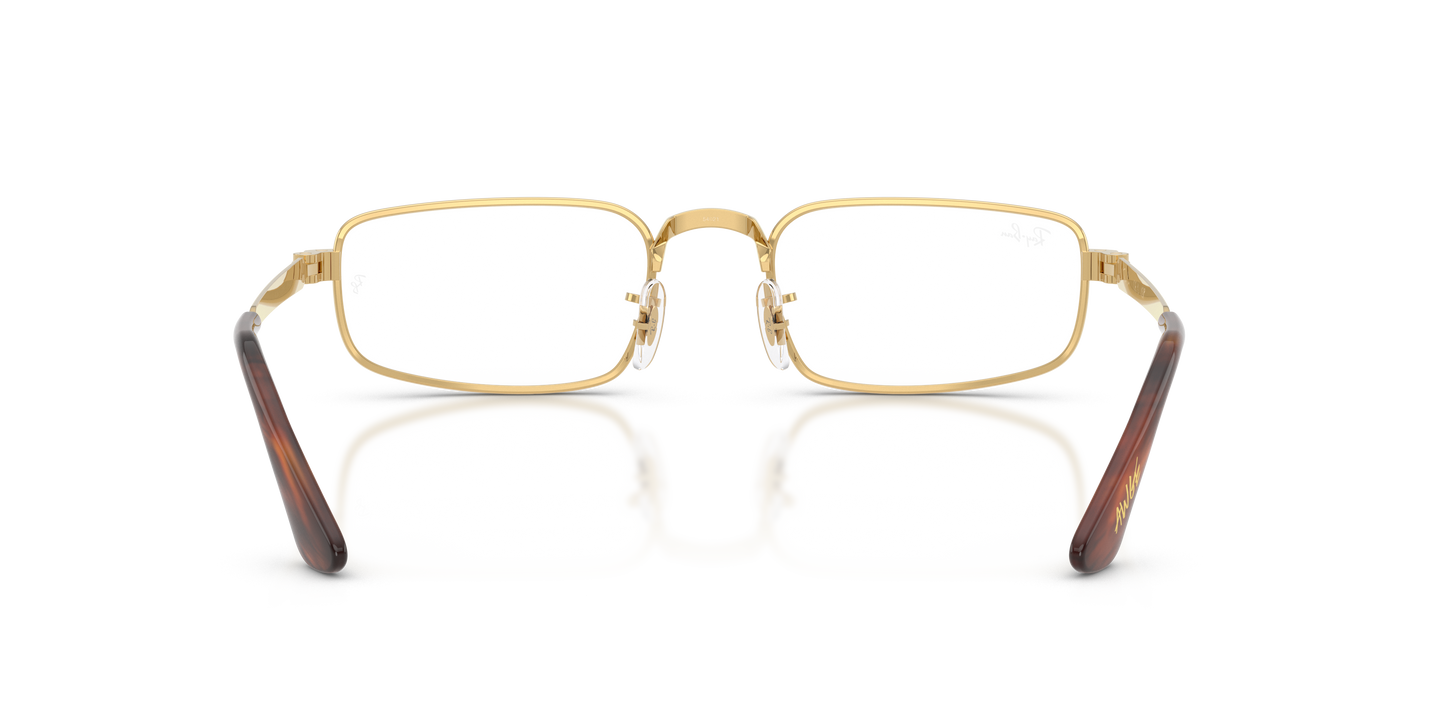 Ray-Ban RB3927V by A$AP Rocky Eyeglasses - Rectangle Metal Frame