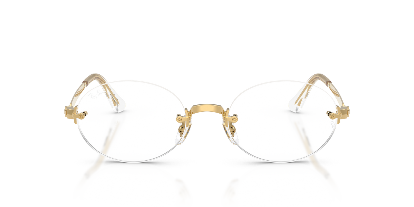 Ray-Ban RB3929V by A$AP Rocky Eyeglasses - Oval Metal Frame