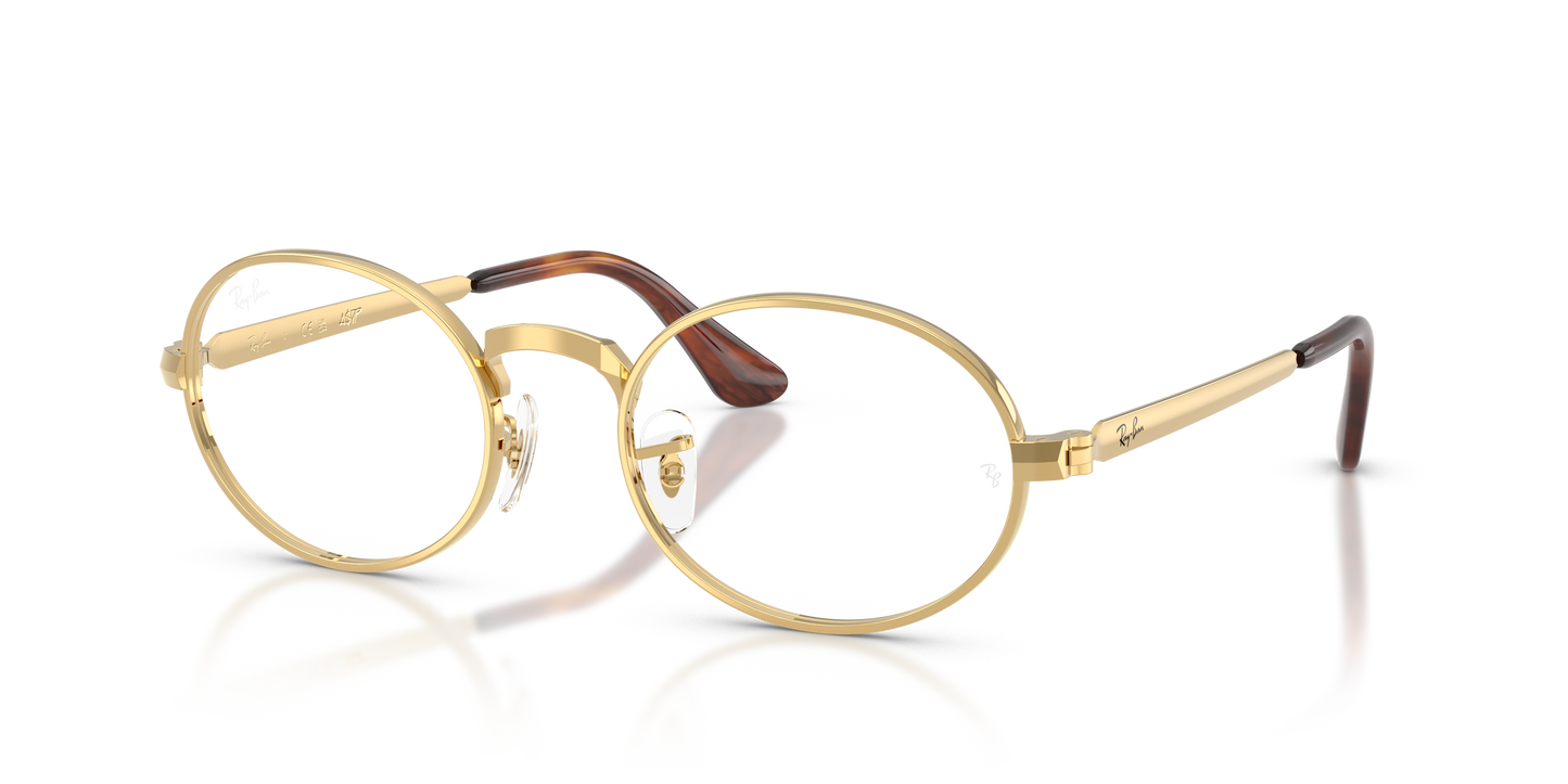Ray-Ban RB3931V by A$AP Rocky Eyeglasses - Oval Metal Frame