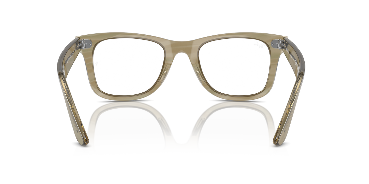 Ray-Ban RB4340V Wayfarer Ease Change Eyeglasses - Square Injected Frame