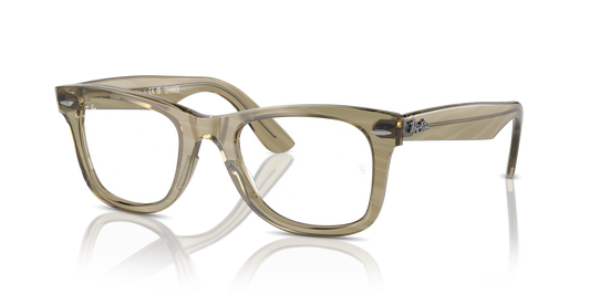 Ray-Ban RB4340V Wayfarer Ease Change Eyeglasses - Square Injected Frame