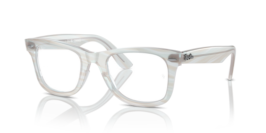 Ray-Ban RB4340V Wayfarer Ease Change Eyeglasses - Square Injected Frame