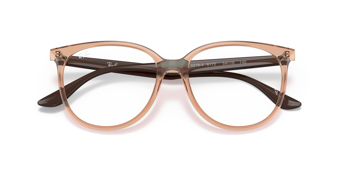 Ray-Ban RB4378V Eyeglasses - Square Injected Frame