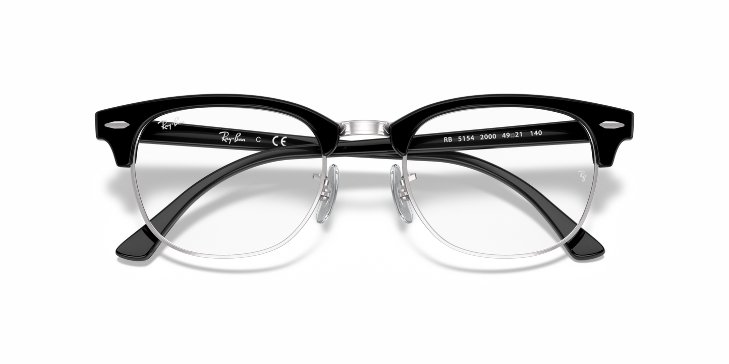 Ray-Ban RB5154 Clubmaster Eyeglasses - Square Acetate Frame