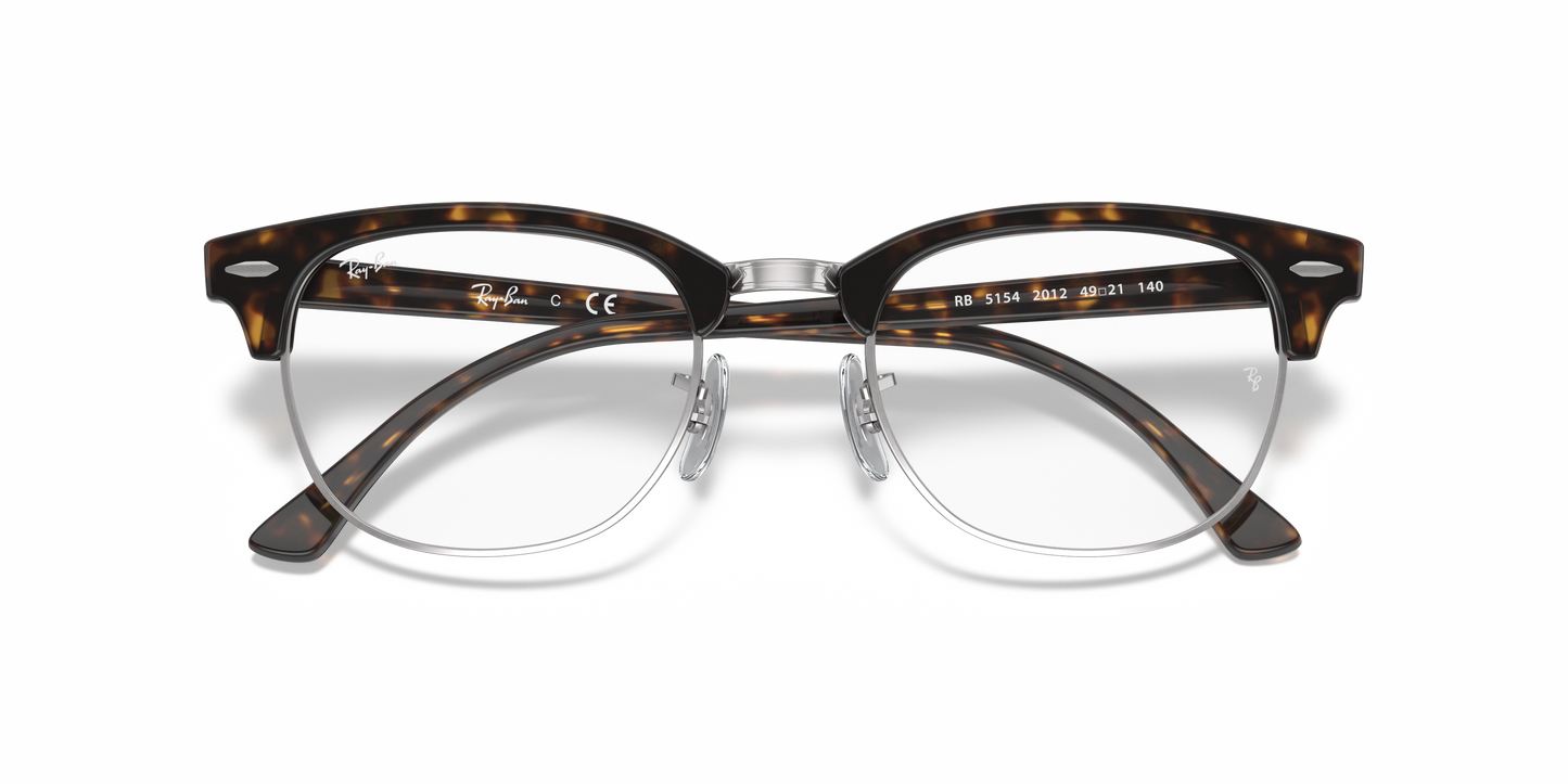 Ray-Ban RB5154 Clubmaster Eyeglasses - Square Acetate Frame