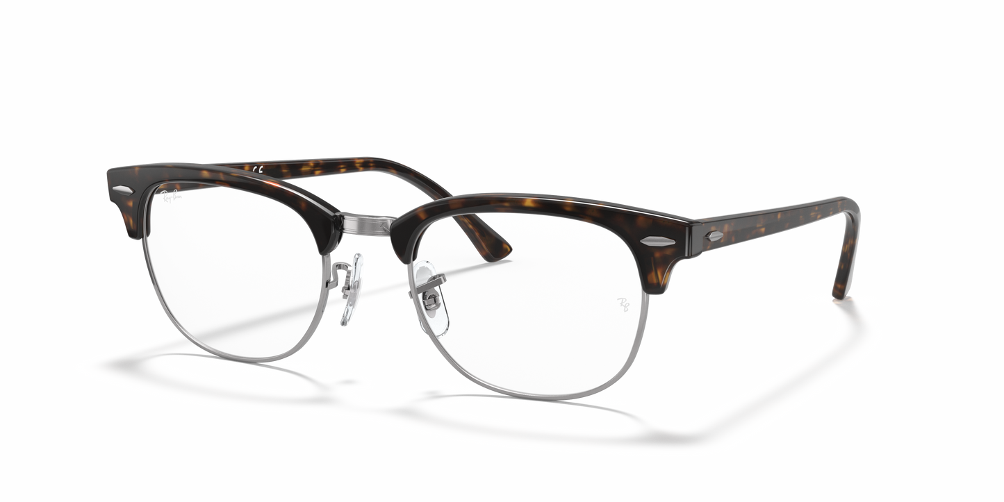Ray-Ban RB5154 Clubmaster Eyeglasses - Square Acetate Frame