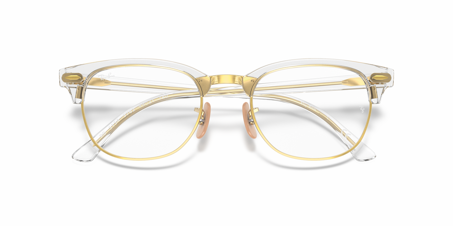 Ray-Ban RB5154 Clubmaster Eyeglasses - Square Acetate Frame