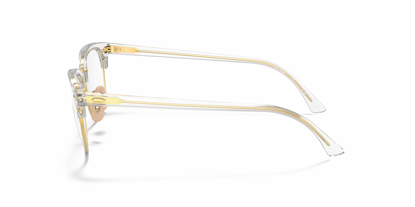 Ray-Ban RB5154 Clubmaster Eyeglasses - Square Acetate Frame