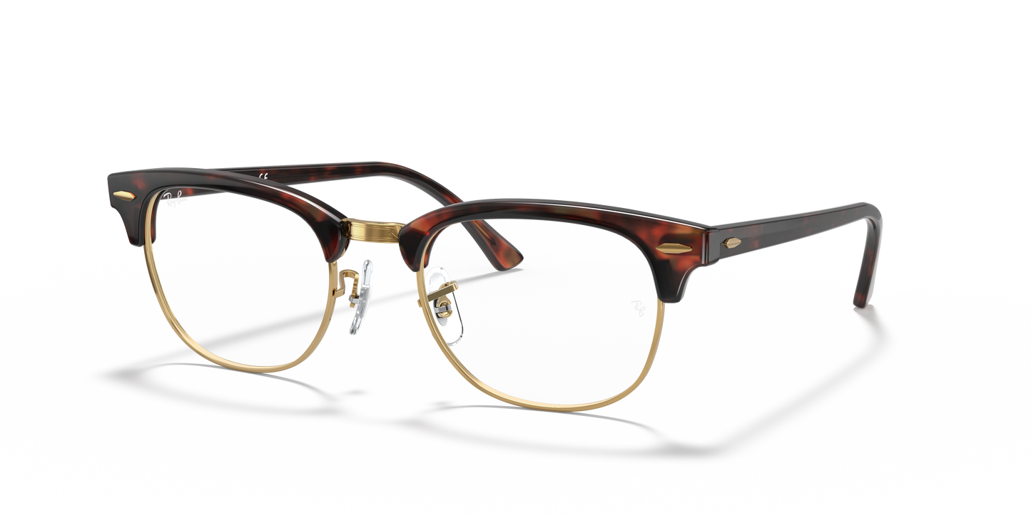 Ray-Ban RB5154 Clubmaster Eyeglasses - Square Acetate Frame